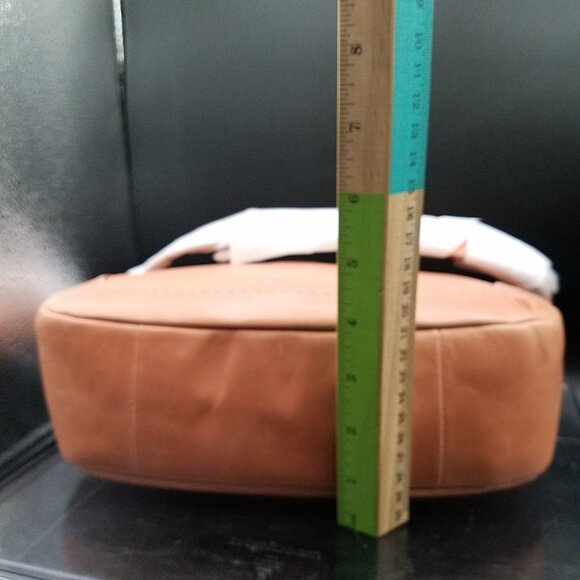 👜 Frye Melissa Crossbody Bag – Apricot – 100% Leather – NEW (Small Mark Noted) - Picture 6 of 16